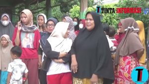 Puluhan Kader Partai PAN Lampung Tengah, Berbagi Berkah Dengan Masyarakat Di Kampung Kota Gajah