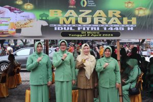 Bazar TNI/Pasar Murah Menyambut Hari Raya Idul Fitri 1445 H Tahun 2024 Kodim 0411/KM