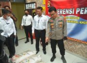 Polda Lampung Ungkap Pelaku Penjual Pupuk Subsidi Ilegal.