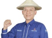 Bertekat Ingin Memajukan Daerahnya Bang Jun Mencalonkan Diri Dari Partai Demokrat.