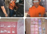 Jajaran Polsek Katibung Ringkus Pengendara Avanza Membawa 16 Paket Sabu.