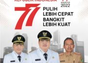Hi. Musa Ahmad, S.Sos, Kepala Pemerintah Daerah Kabupaten Lampung Tengah Beserta Jajaranya, Dalam Rangka Menyambut Dirgahayu Republik Indonesia Yang Ke – 77 Tahun