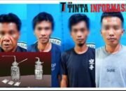 Polres Lampung Tengah diduga Kuat Nekat Bebaskan 4 Tersangka Kasus Narkoba.