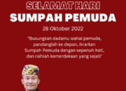 Kepala Biro Umum Setda Provinsi Lampung Mengungkapkan Selamat Hari Sumpah Pemuda