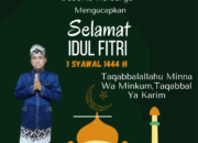 Pimpinan Redaksi/ Umum SKU Tintainformasi dan Online Beserta Keluarga Mengucapkan Selamat Hari Raya Idul Fitri 1444 H