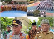 Pesan Kapolda Lampung Irjen Pol Helmy Santika menjadi pembina upacara di SMA N 1 Bandar Lampung, Jauhkan tindakan melanggar hukum.