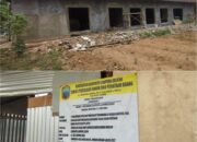 Rehab kantor Camat Merbau Mataram habiskan anggaran 1,4 Miliar mangkrak tak kunjung selesai.