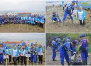 Sambut Hut Ke-73, Ditpolairud Polda Lampung Tanam 2000 Mangrove
