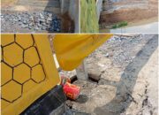 Belum Seumur Jagung, Bangunan Jembatan Senilai Rp. 10 Milyar di Lampung Tengah Retak Dan Amblas. 