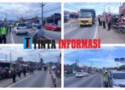 Satgas Operasi Ketupat Polres Pringsewu Gencar Patroli Demi Kelancaran Arus Mudik Idul Fitri.