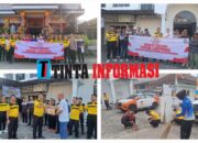 Sambut HUT Bhayangkara ke 78 Jajaran Direktorat Pengamanan Objek Vital.