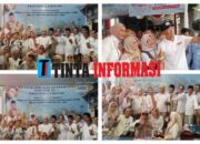 Tokoh Masyarakat dan Relawan Gembira Sambut Kedatangan Cagub Lampung RMD.