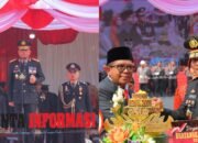 Kapolda Lampung Pimpin Upacara Hari Bhayangkara Ke-78.