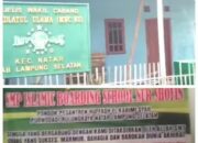 Adik Petinggi NU Lamsel Resmi Jadi Tahanan Polres Lampung Selatan Tersangkut Kasus Cabuli Santri di Bawah Umur