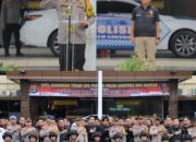 Ops Lilin Krakatau 2022, Kapolda Lampung Pimpin Apel Gabungan Tekab 308 Presisi Polda Lampung Dan Jajaran