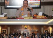 Polresta Bandar Lampung Gelar Konferensi Pers Akhir Tahun 2022