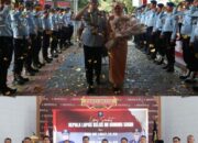 Lepas Sambut Kepala Lembaga Pemasyarakatan Kelas 2B Gunung Sugih, Penuh Haru