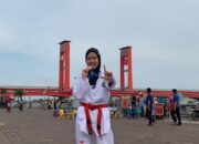 Putri Asal Kampung Negara Bumi Ilir Jago Tekwondo Siap Harumkan Kabupaten Lampung Tengah.