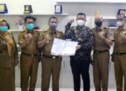 BPKAD Lampung Selatan dan PT Bank Lampung KC Kalianda Teken PKS Layanan Perbankan