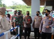 Cegah Omicron Lewat PPLN, Kapolri Pastikan Prokes Dan Karantina di PLBN Entikong