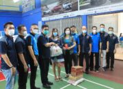 PBBI Gelar Bagi Sembako Imlek 2022 Kepada Anggota IKTS Pekanbaru