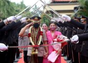 Acara Pisah Sambut Kapolres Lampung Tengah Di Iringi Upacara Welcome And Farewell Parade