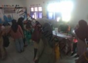 Pelaksanaan Vaksinasi Covid-19 Bagi Anak Usia 6-11 Tahun di SDN I Sukaraja Kecamatan Waytenong