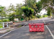 Miriss!! Tiga Titik Jalan Utama Kota Menggala Memprihatinkan