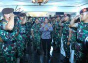 Dihadapan Dansat, Kapolri Tekankan Sinergitas TNI-Polri Harga Mati Demi Wujudkan Indonesia Emas 2045