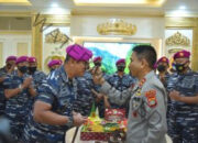 DANBRIGIF 4 MARINIR/BS BESERTA PULUHAN PRAJURIT SERBU MAPOLDA LAMPUNG