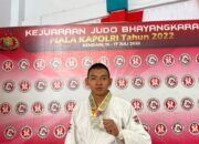 Personil Polresta Bandar Lampung Raih Prestasi di Kejuaraan Judo Piala Kapolri 2022