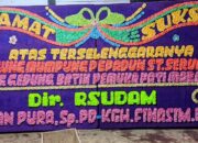 Direktur RSUDAM dr. Lukman Pura. Sp.PD-KGH.FINASIM. MHSM, Mengucapkan Selamat Atas Terselenggaranya, “Gawi Agung Mumpung Pepadun St Serumpun Adat”