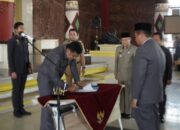 Hi.Musa Ahmad Lantik 10 Pejabat Tinggi Pertama Di Kabupaten Lampung Tengah