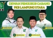 DPC PKB Lampung Utara Tetapkan Pengurus Baru Periode 2021-2026