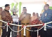 Bupati Lamtim M Dawam Rahardjo hadiri Acara Peresmian Gedung dan Milad Bank Syariah