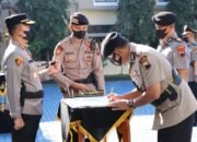 Polres Banjarnegara Gelar Sertijab Kabag SDM, Kasat Samapta dan Empat Kapolsek Jajaran