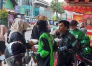 Puluhan Ojol Serbu Polwan Ditreskrimum Polda Lampung