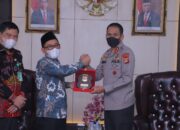 Kapolda Lampung Menerima Audiensi dari Kakanwil Kementerian Agama Provinsi Lampung