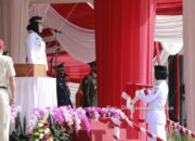 Bupati Winarti menjadi inspektur Upacara peringatan Hari Ulang Tahun Republik Indonesia Ke-77 Tahun 2022 