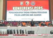 Polda Lampung Tindak Tegas Pelaku Perjudian, Wakapolda : Ratusan Tersangka Kasus Judi, Berhasil Di Ungkap Polda Lampung Dan Jajaran