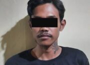 Patroli Polresta Bandar Lampung Amankan Seorang Pria Yang Bawa Sajam