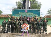 Kodim 0429/Lamtim Gelar Ziarah Nasional Peringatan HUT TNI Ke-77