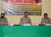 Polresta Bandar Lampung Terima Kunjungan Tim Supervisi Dit Samapta Polda Lampung