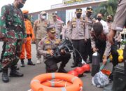 Antisipasi Terjadinya Bencana Alam, Polresta Bandar Lampung Gelar Apel Siaga Bencana