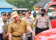 Antisipasi Bencana Alam, Polres Lampung Timur Apel Kesiapsiagaan