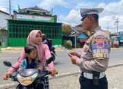 Tingkatkan Kedisiplinan Masyarakat Patuhi Tata tertib Berlalu Lintas, Polres Banjarnegara Sosialisasi Operasi Zebra Candi 2022 Pada Masyarakat
