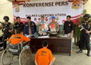 Gerak Cepat Ungkap Kasus Curas, TEKAB 308 Presisi Polres Lampung Utara Menangkap 2 Residivis