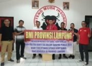 Polda Lampung dan BMI (Banteng Muda Indonesia) Sepakat Berantas Hoax