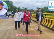 PPWI Apresiasi Kesigapan DPRD Provinsi Lampung Sidak Jembatan Way Bilu di Desa Buyut Ilir