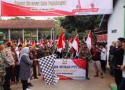 Pejabat Bupati Batang Lepas Start Kirab Merah Putih Warungasem